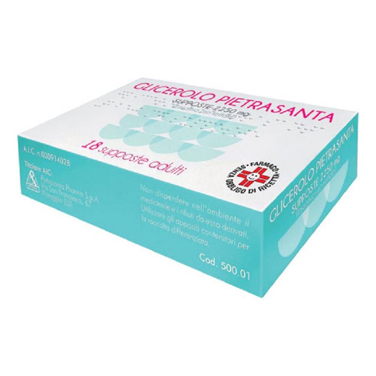 GLICEROLO*AD 18SUPP 2250MG
