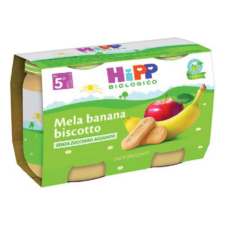 HIPP BIO OMOG MELA/BAN/B2X125G