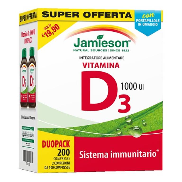 JAMIESON DUOPACK VIT D 1000