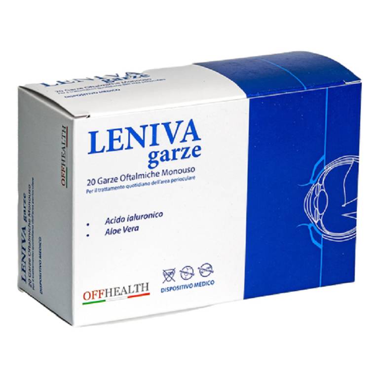 LENIVA GARZE OFTALMICHE 20PZ LENIVA GARZE OFTALMICHE 20PZ